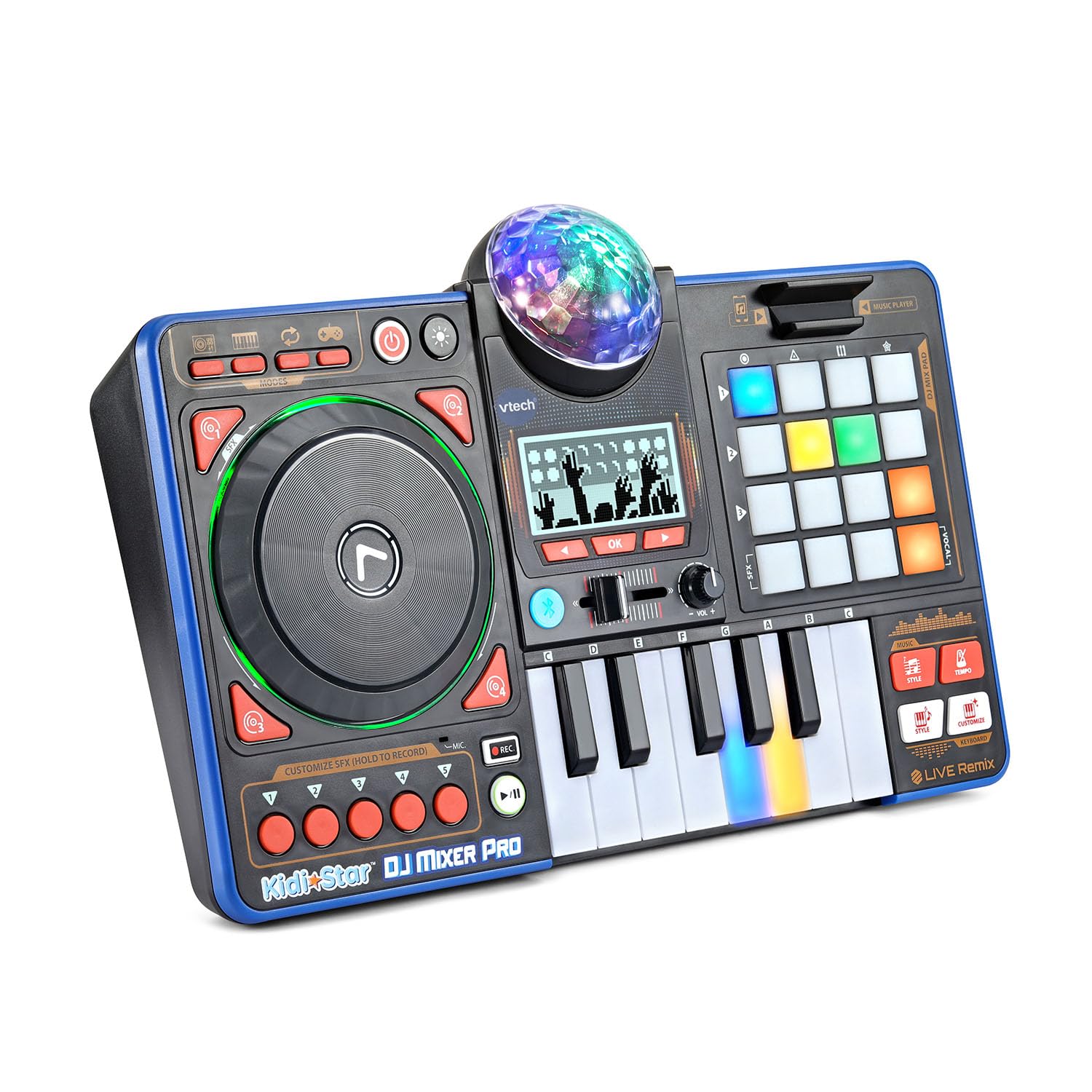 Amazon.com: VTech Kidi Star DJ Mixer Pro, Black